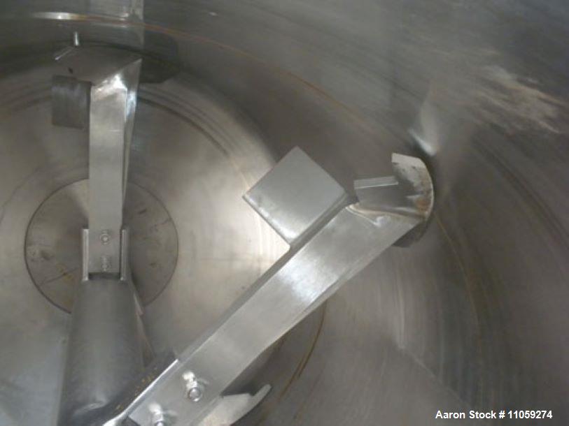 Littleford #VT-4000, Vacuum Plow Mixer/Dryer, Stainless Steel, 4000 liter capacity, 54" diameter x 121" - Image 5