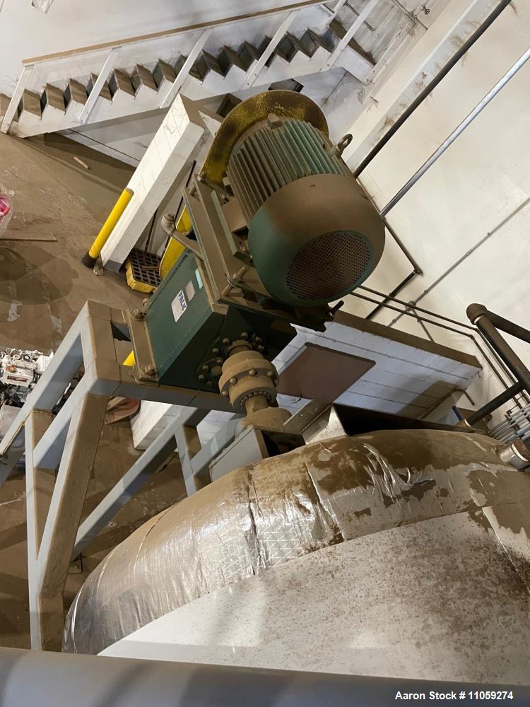 Littleford #VT-4000, Vacuum Plow Mixer/Dryer, Stainless Steel, 4000 liter capacity, 54" diameter x 121" - Image 9