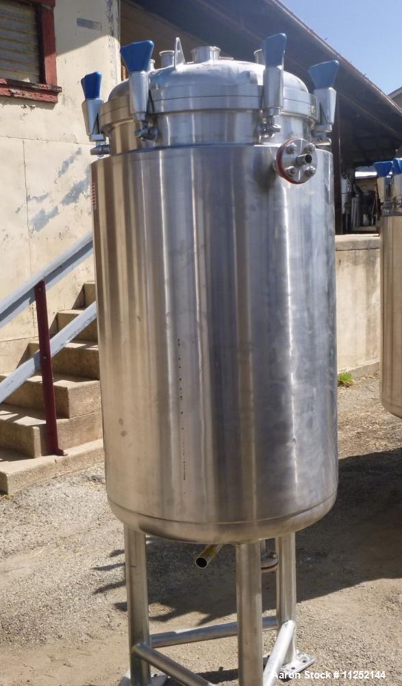 79 gallon Precision Stainless, Stainless Steel Reactor, Vertical, 24.5" diameter x 3' 7" H Vessel, 50/FV psi - Image 3