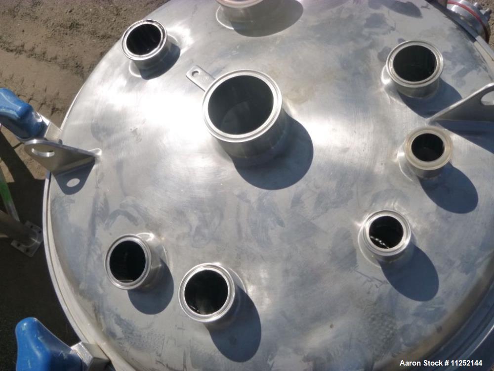 79 gallon Precision Stainless, Stainless Steel Reactor, Vertical, 24.5" diameter x 3' 7" H Vessel, 50/FV psi - Image 4