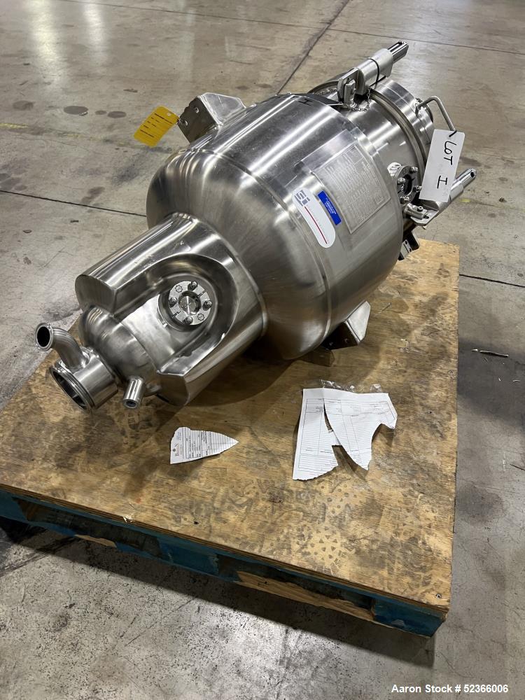 16 gallon Precision, Stainless Steel vertical reactor, 16" upper diameter, 8" lower diameter x 18" straight - Image 3