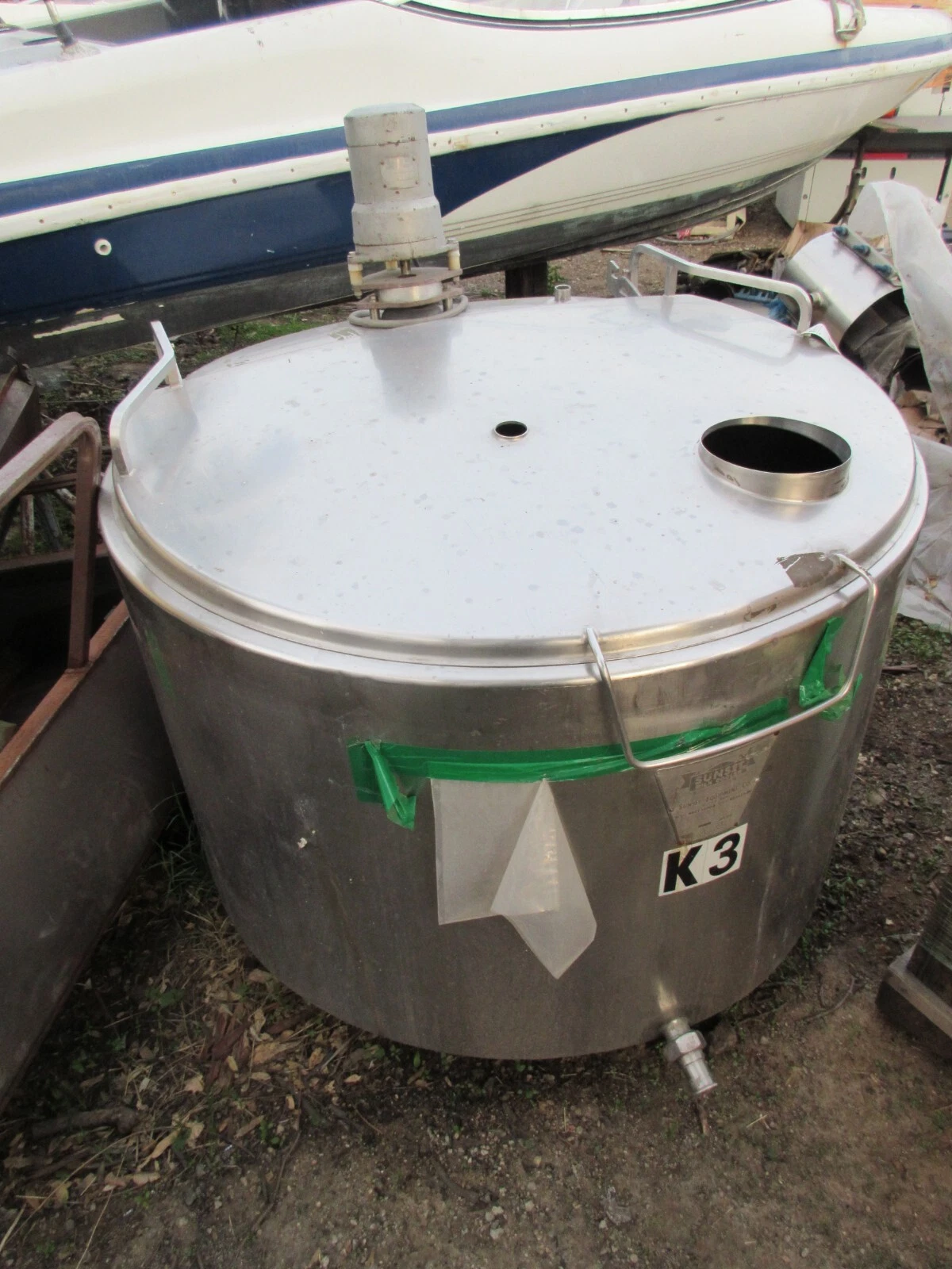Sunset #MCR200U10, Refrigerated milk cooler w/milk master agitator drive - Image 9