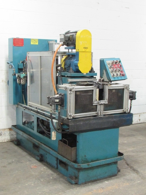 Dickey & Sons, rotary type tube end finisher, safety guards - Image 1