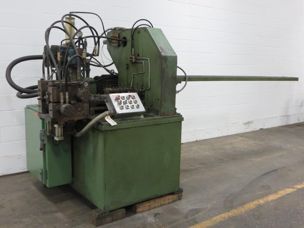 Haven #811, high production fully automatic double cut type tube cut off machine - Image 2