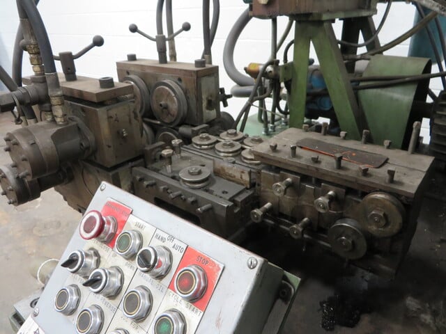 Haven #811, high production fully automatic double cut type tube cut off machine - Image 6