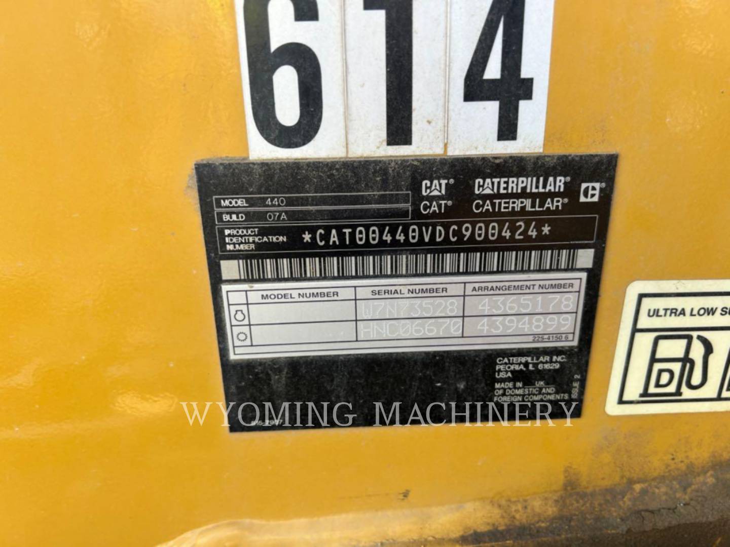Cat 440, Backhoe Loader, 629 hours, S/N: DC900424, 2020 - Image 6