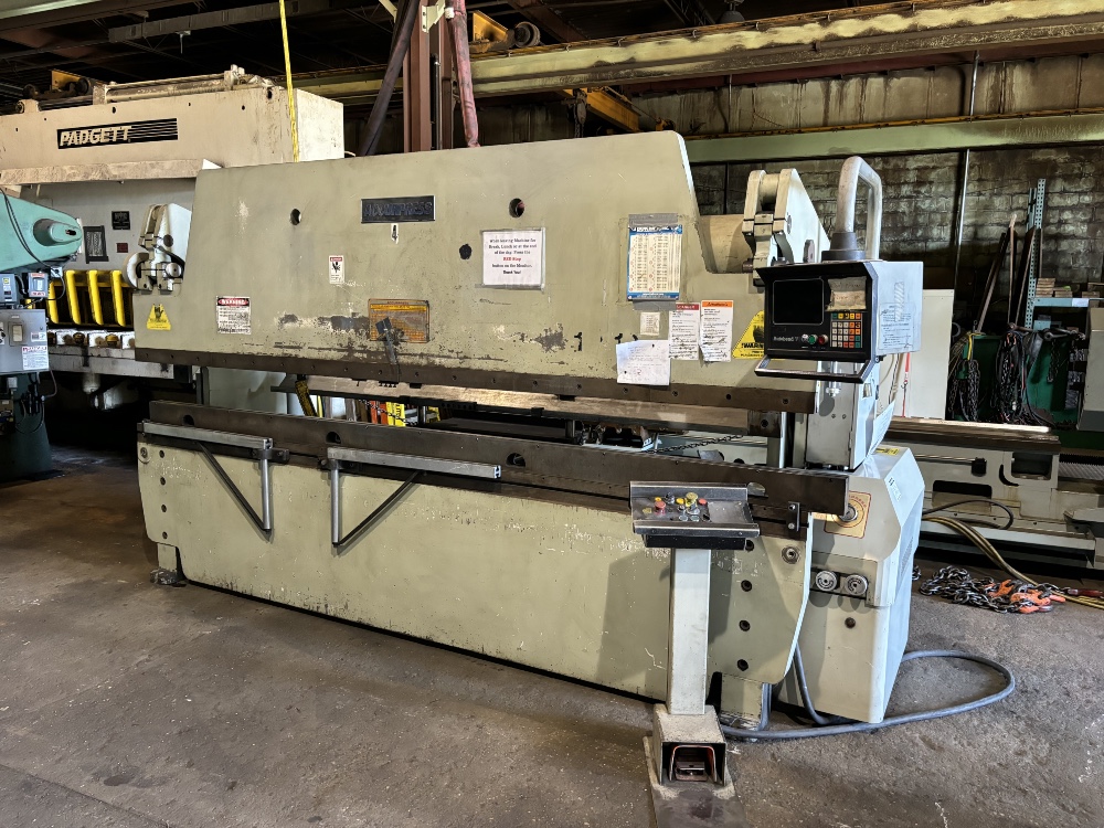 100 Ton, Accurpress #710012, 12' overall, Hurco 7 CNC Back Gauge, one owner, 1995, Tag #16381 - Image 6
