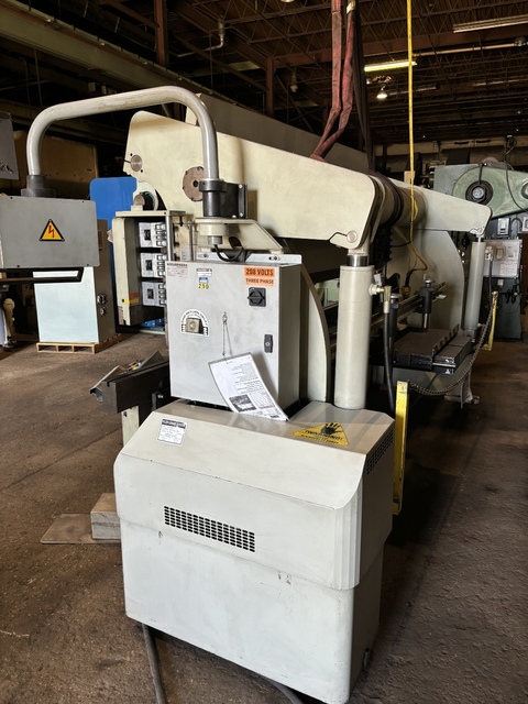 100 Ton, Accurpress #710012, 12' overall, Hurco 7 CNC Back Gauge, one owner, 1995, Tag #16381 - Image 7