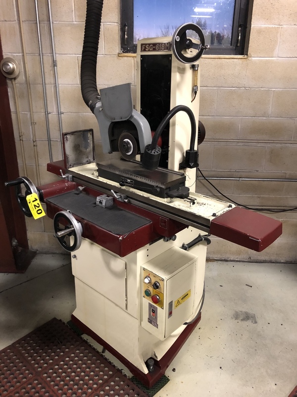 6" x 18" Chevalier #FSG-618, manual feed, roller ways, Walker chuck, one owner, 1992, Tag #16353 - Image 1