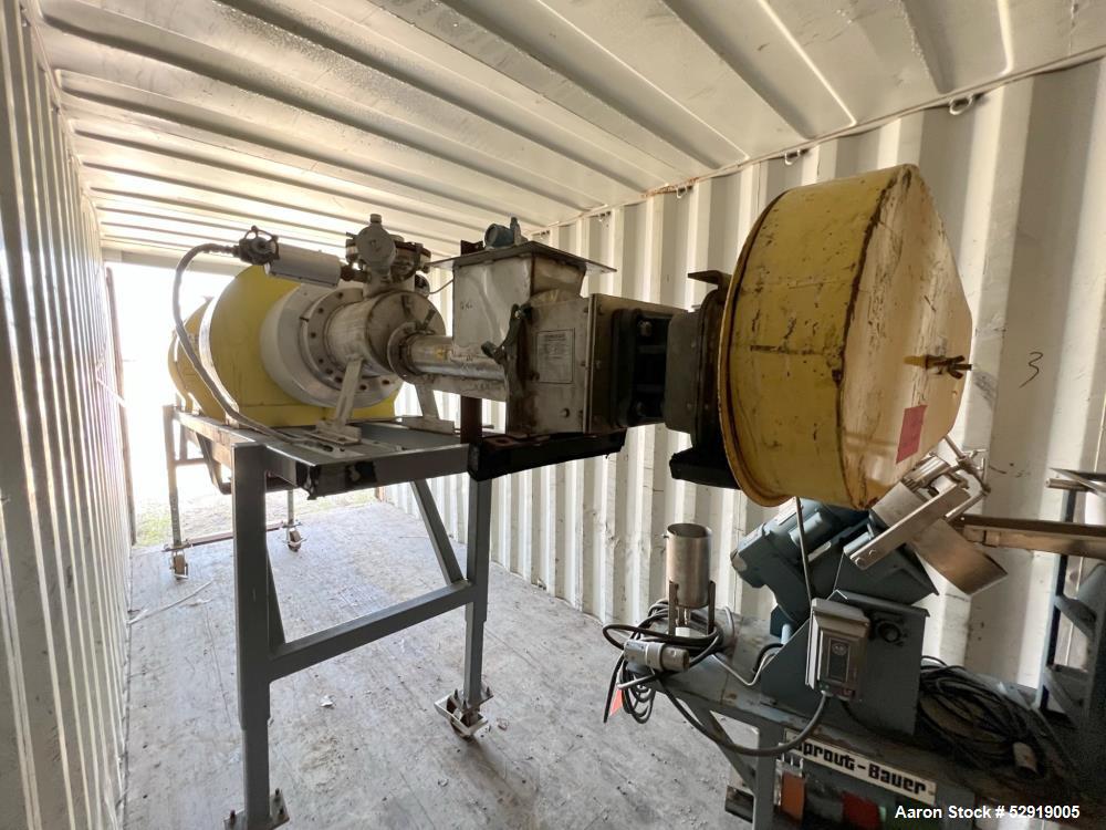 Summerlot, Dryer, Stainless Steel, 12" L x 6" width feed hopper, 3.75" diameter x 48" L screw, 3/4" pitch - Image 3