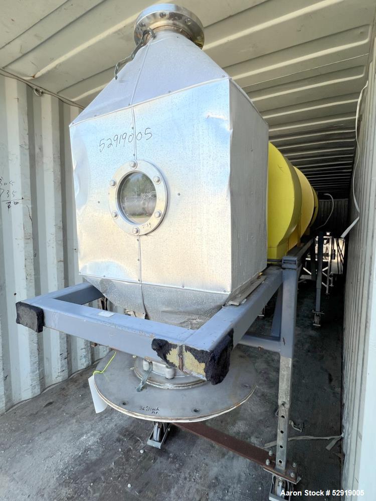Summerlot, Dryer, Stainless Steel, 12" L x 6" width feed hopper, 3.75" diameter x 48" L screw, 3/4" pitch - Image 4