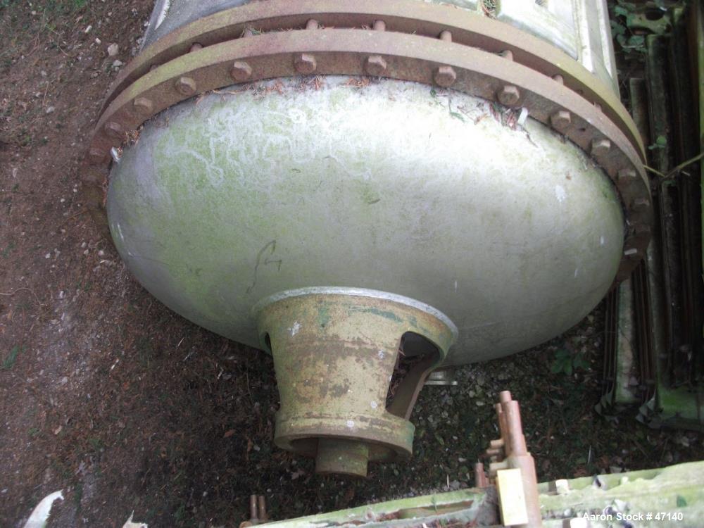 Buss, Paddle Rotary Vacuum Dryer, 211 cu.ft. work capacity, 63" diameter x 161.4" L, 2 bar Jacket, 11 kW - Image 5