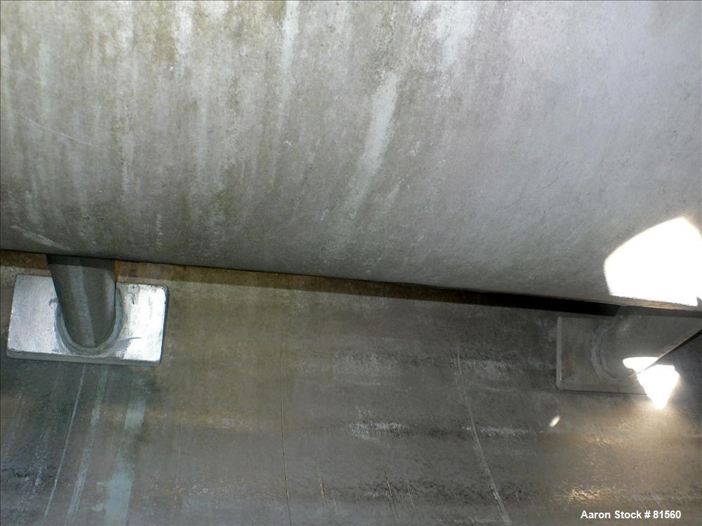 Vevey, Rotary Vacuum Dryer, 75 cu.ft. work capacity, 52" diameter x 128" straight side, 30/FV psi @ 392 F - Image 9
