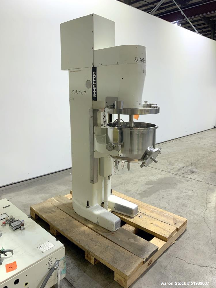 75 liter GEA Collette #Gral-75, High Shear Granulator, Stainless Steel, 21.5" diameter x 15" deep Bowl - Image 1