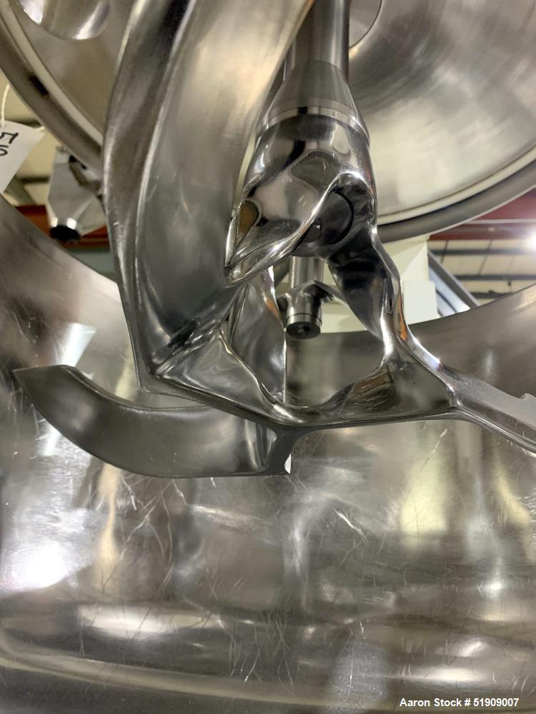 75 liter GEA Collette #Gral-75, High Shear Granulator, Stainless Steel, 21.5" diameter x 15" deep Bowl - Image 8