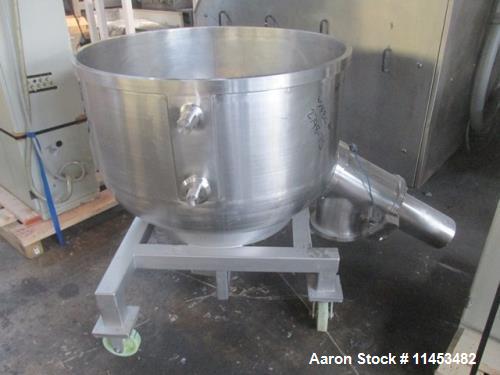 600 liter Collette #Gral-600, High Shear Mixer, non-jacketed bowl, 50 HP, 1990 - Image 5