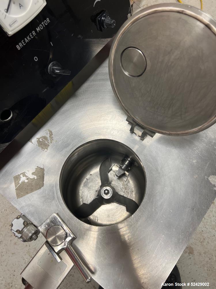 10 liter Baker, High Shear Mixer/Granulator, 0-3000 RPM - Image 3