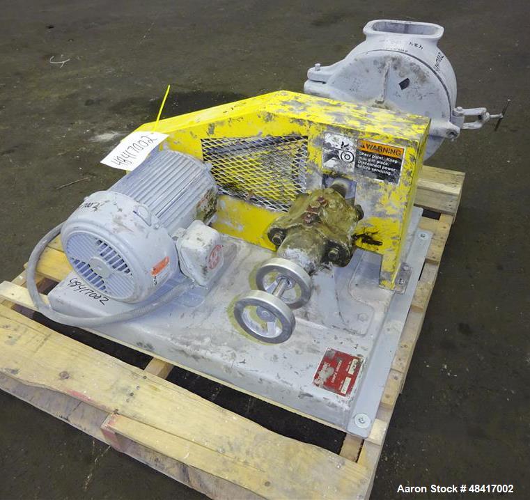 Sturtevant #2-10, Sample Grinder, Carbon Steel, 100-400 lbs/hr., 20-100 mesh, (2) 10" diameter Grinding disc - Image 1
