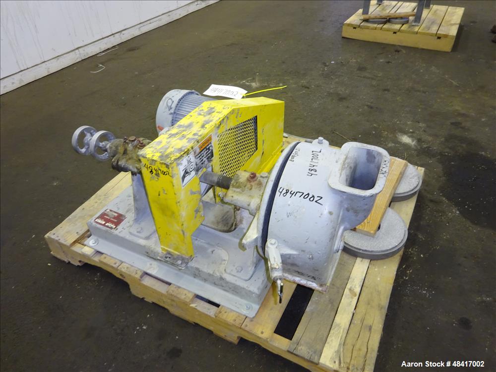 Sturtevant #2-10, Sample Grinder, Carbon Steel, 100-400 lbs/hr., 20-100 mesh, (2) 10" diameter Grinding disc - Image 5