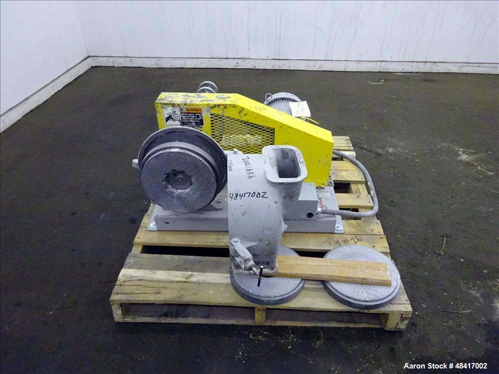 Sturtevant #2-10, Sample Grinder, Carbon Steel, 100-400 lbs/hr., 20-100 mesh, (2) 10" diameter Grinding disc - Image 6