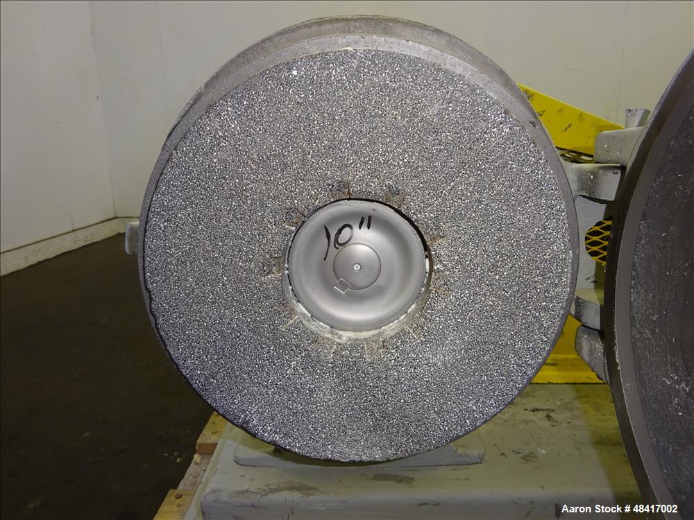 Sturtevant #2-10, Sample Grinder, Carbon Steel, 100-400 lbs/hr., 20-100 mesh, (2) 10" diameter Grinding disc - Image 8