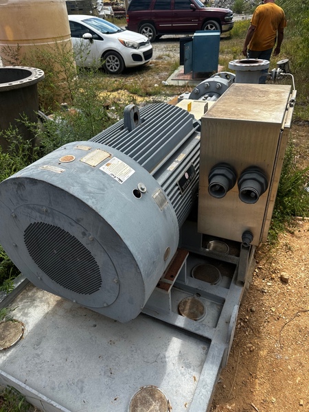 400 HP 3570 RPM Nidec, Frame 449TS, TEFC, 332 A, 460 Volts (2 Available) - Image 3