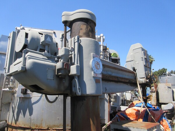 8' -19" Dayton & Bakewell, radial arm drill - Image 10