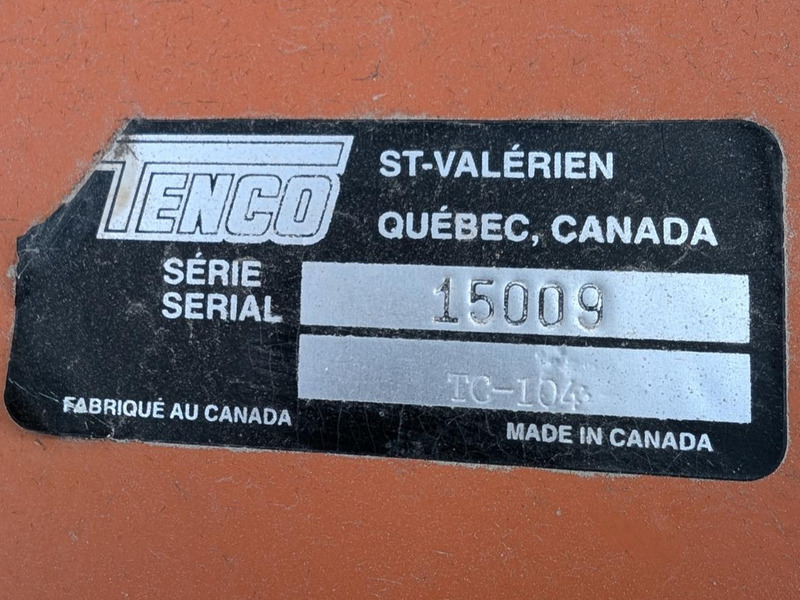 Tenco #TC-104, snowplow attachment (2 available) - Image 2