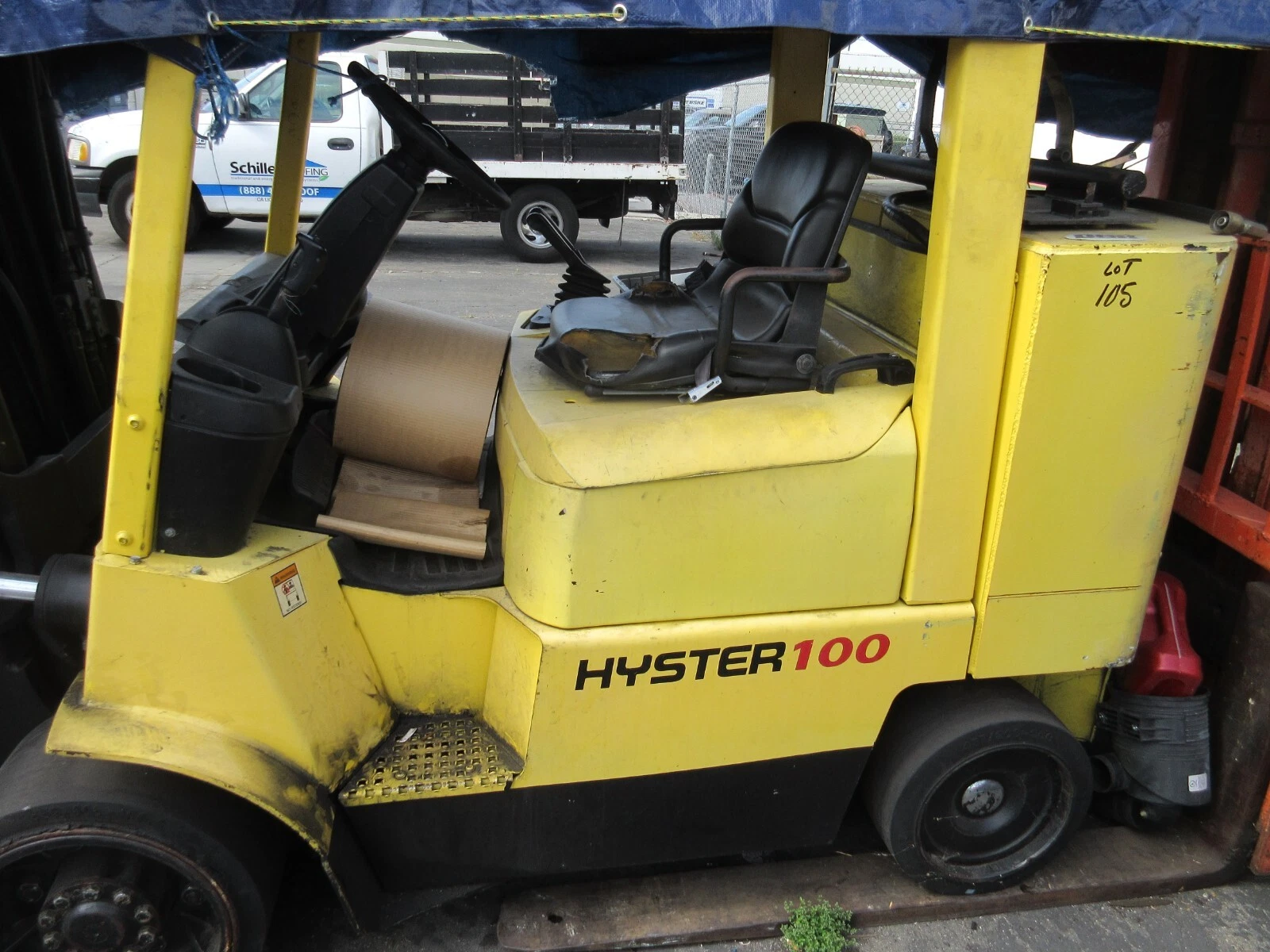 10000 lb. Hyster #S100XM-BCS, Forklift truck - Image 4