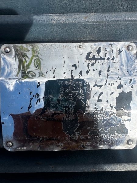 300 HP 1785 RPM Marathon, Frame 449TS, TEFC, 339 A, 460 Volts - Image 1