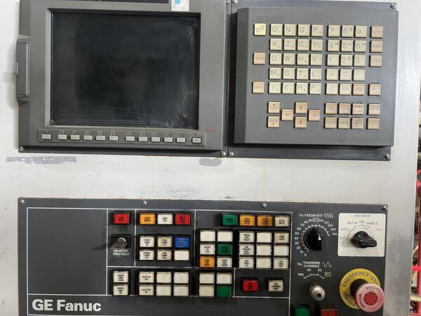 Cincinnati #RK220-8, CNC centerless grinder, Fanuc 18i-T, SBS SB-5500 balance system, manual, rebuilt 2002 - Image 10