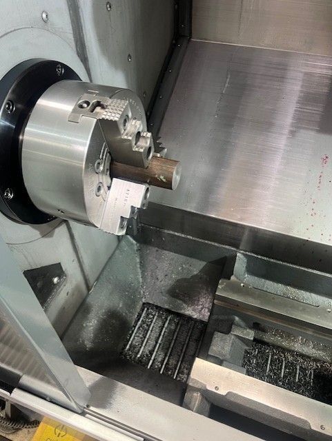 Haas #ST-15, CNC turning center, 27" swing, 8" chuck, 2.5" bar, barfeeder, chip conveyor, 2019 - Image 3