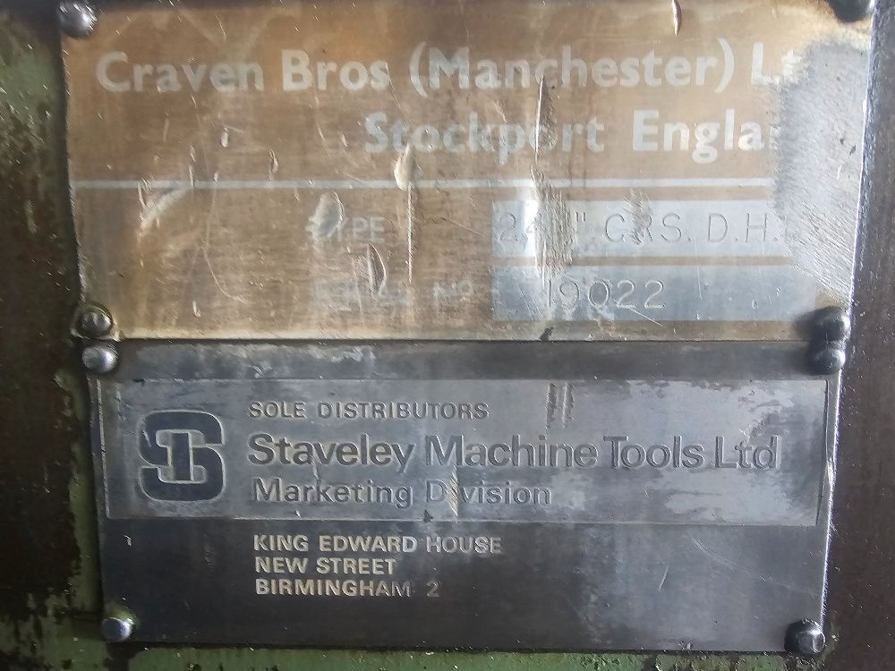 60" x 480" Staveley Craven-Swift #480/240, counter rotation, BTA drill, 60" swg, 247" boring travel, 12" sp - Image 7