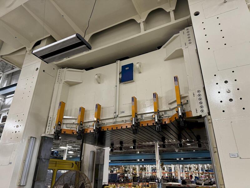 2500 Ton, Schuler SMG #HZPU-T-2250-4600/2450, hydraulic press, 65" stroke, 40" die shut-height min. - Image 4