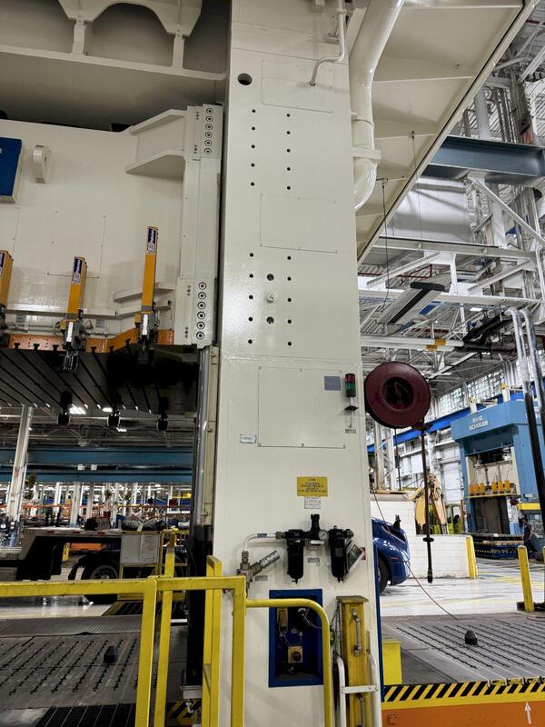 2500 Ton, Schuler SMG #HZPU-T-2250-4600/2450, hydraulic press, 65" stroke, 40" die shut-height min. - Image 5