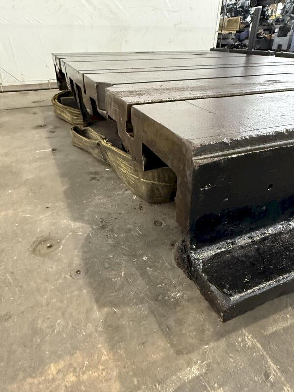 84" x 67" x 10" T-Slotted floor plate, 4 T-slots - Image 6