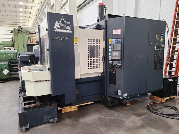 Makino #A55 Delta 40, CNC horizontal machining center, Fanuc