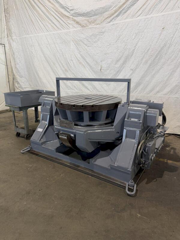 48" Giddings & Lewis Rotary Trunnion Table - Image 2