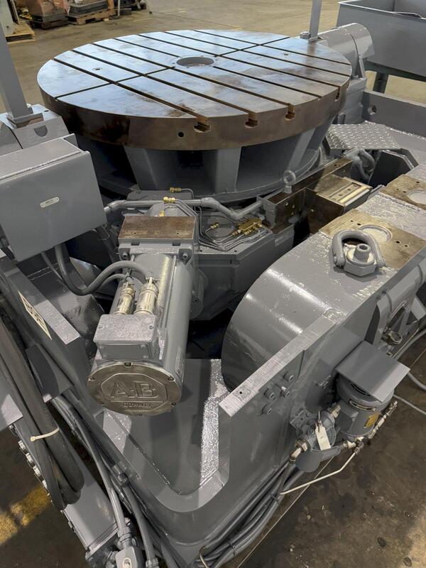 48" Giddings & Lewis Rotary Trunnion Table - Image 3