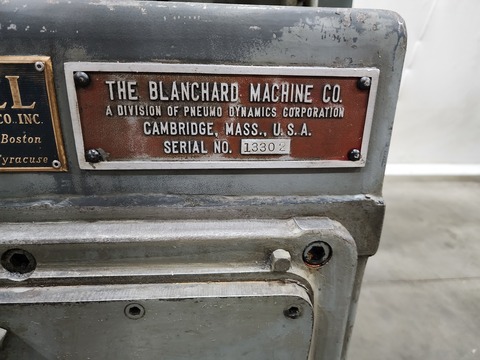 Blanchard #22D, rotary grinder, 42" magnetic chuck, 48" swing inside splash guards, 50 HP, #17101J - Image 10