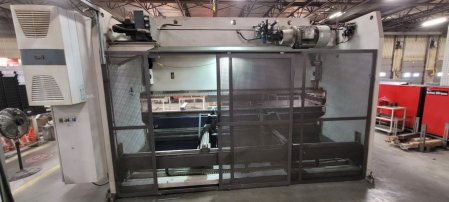220 Ton, Bystronic #PR200X4100, press brake with CNC Back Gauge, 13.5'OA, 8.46" stroke, 2006 - Image 4