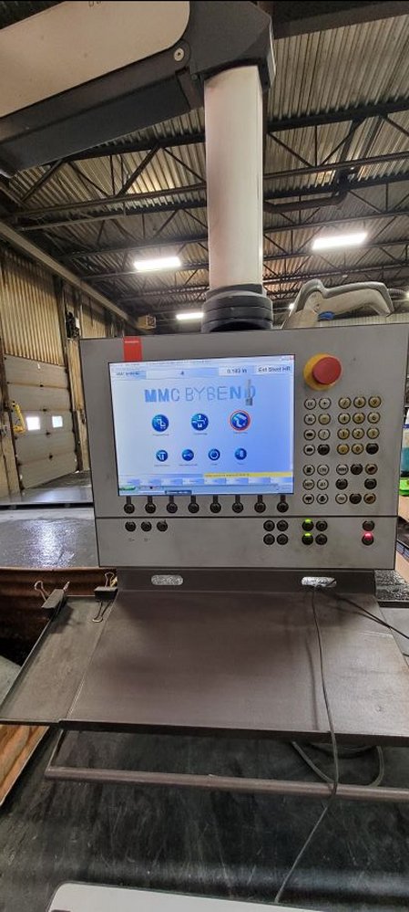 220 Ton, Bystronic #Xpert-200/4100, 6-Axis CNC, 13.5' OA, 147" between housing, 8.5" stroke, hydraulic - Image 3