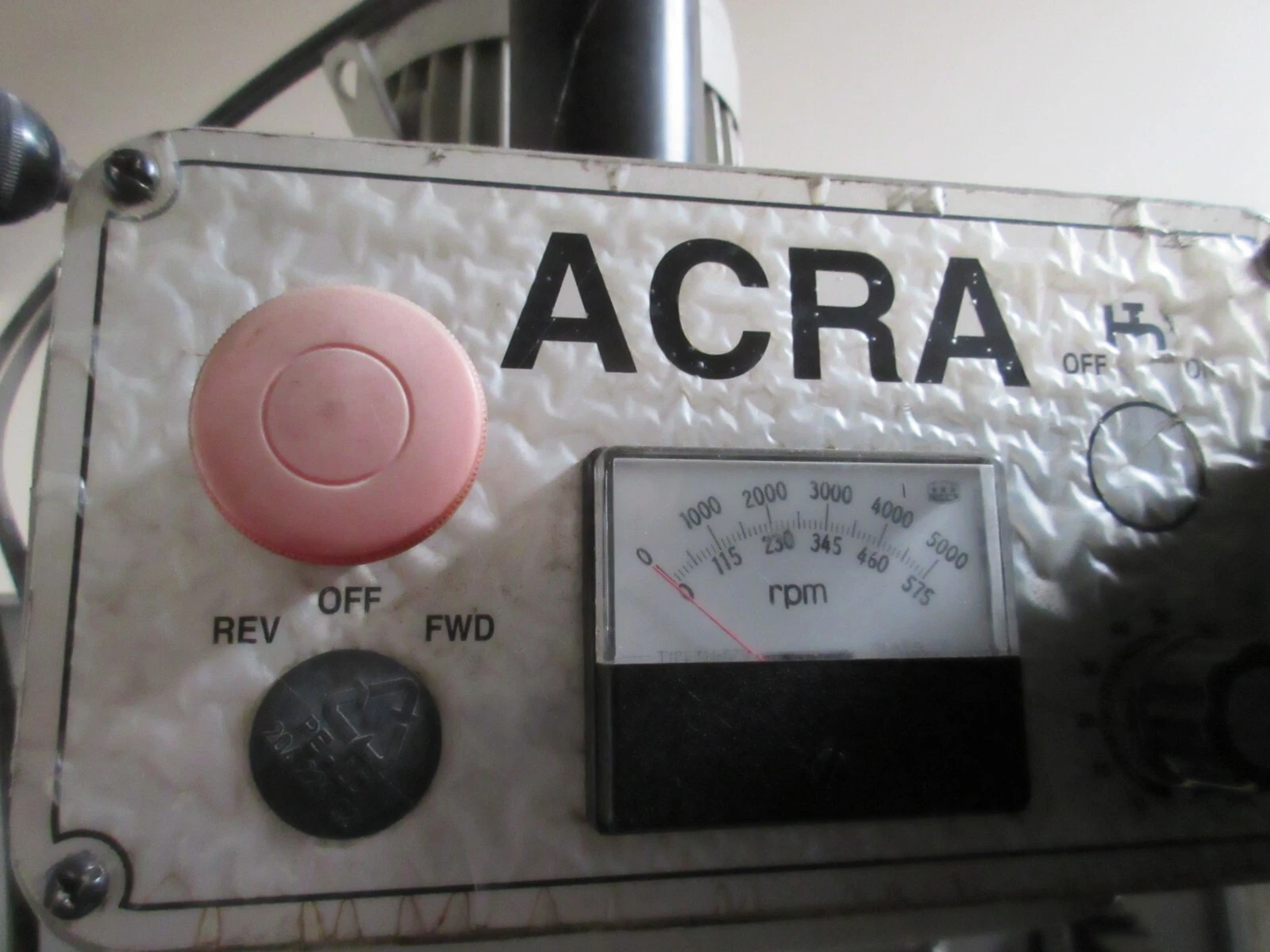 Acra CNC Vertical Mill, Anilam 3300MK Control, 3 HP - Image 7