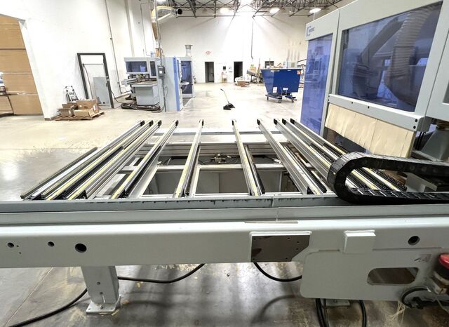 Weeke #Optimat-BHX-500, CNC router processing center, top & bottom processing, dual routers & drill banks - Image 10