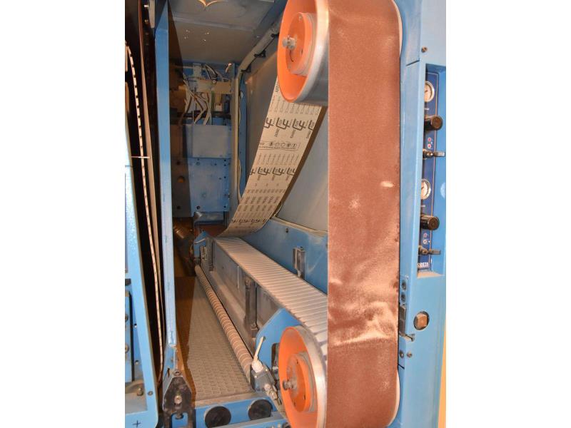 53" Costa #S-A-1/TRIT-1350, 2-head belt sander, 16-82 FPM, emergency stop, 2009 - Image 7