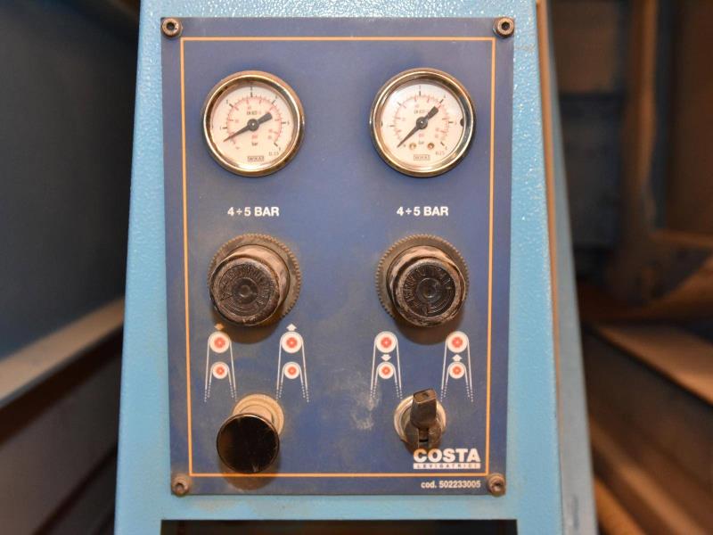 53" Costa #S-A-1/TRIT-1350, 2-head belt sander, 16-82 FPM, emergency stop, 2009 - Image 10