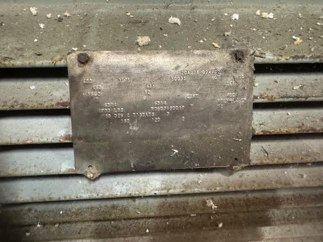 600 HP 3575 RPM Baldor, Frame 5009S, TEFC, 460V.AC. - Image 2