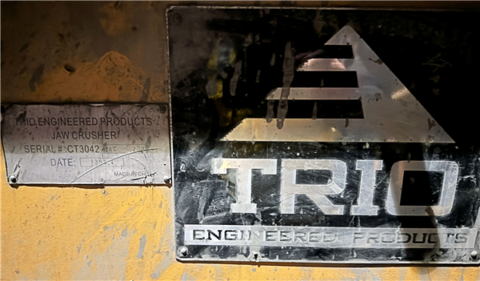 30" x 42" Trio Engineered Products #CT3042, Jaw crusher - Image 6
