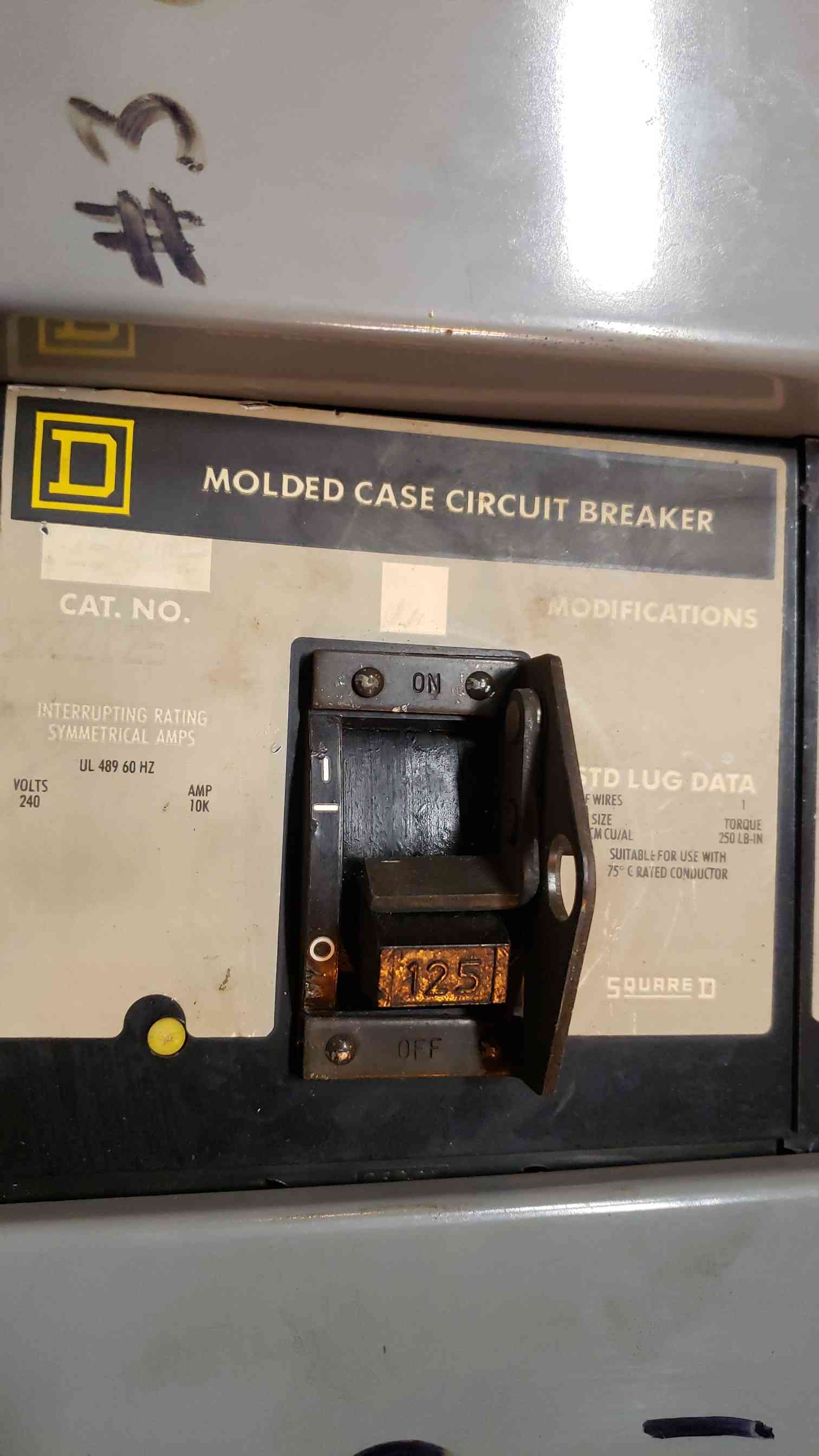 800 Amp. Square D, HCM3273-8, I-Line Panelboard, (10) breakers, 250/600 VAC - Image 6