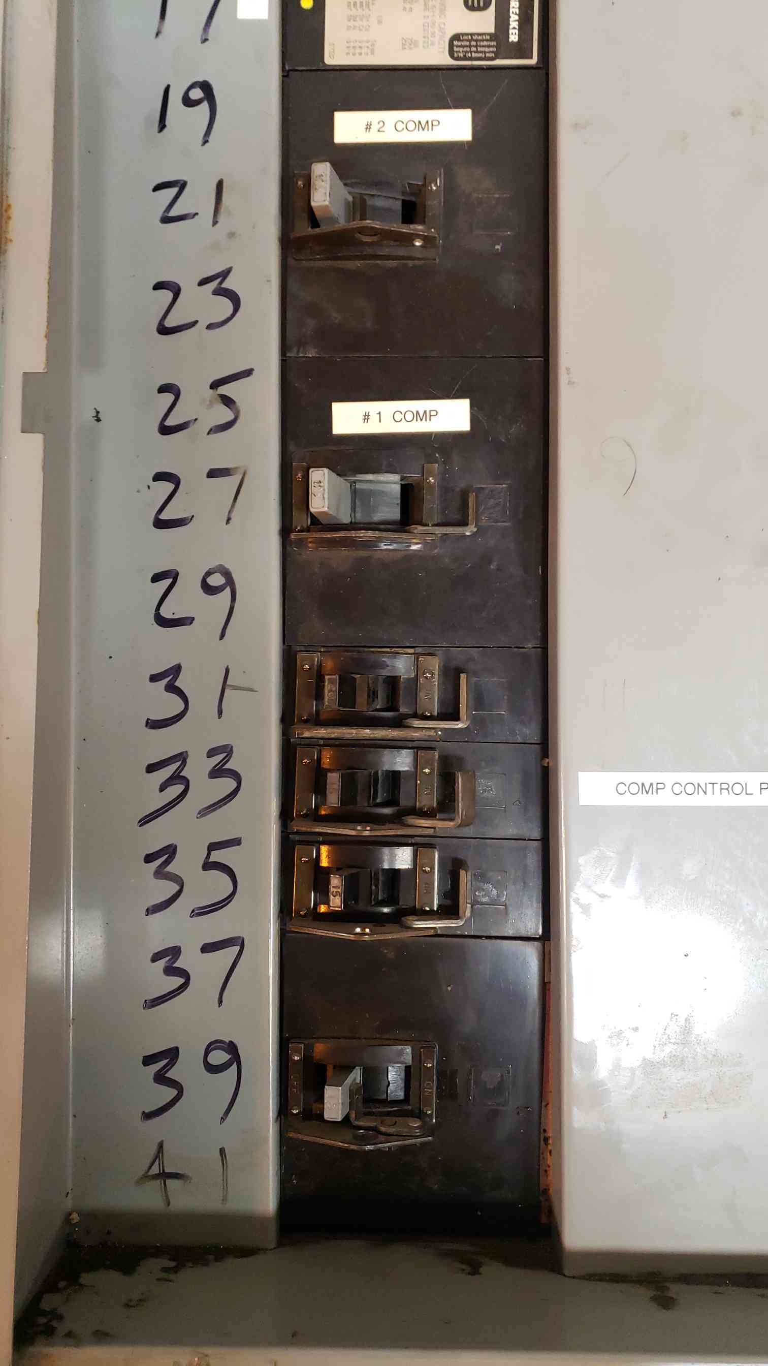 800 Amp. Square D, HCM3273-8, I-Line Panelboard, (10) breakers, 250/600 VAC - Image 8